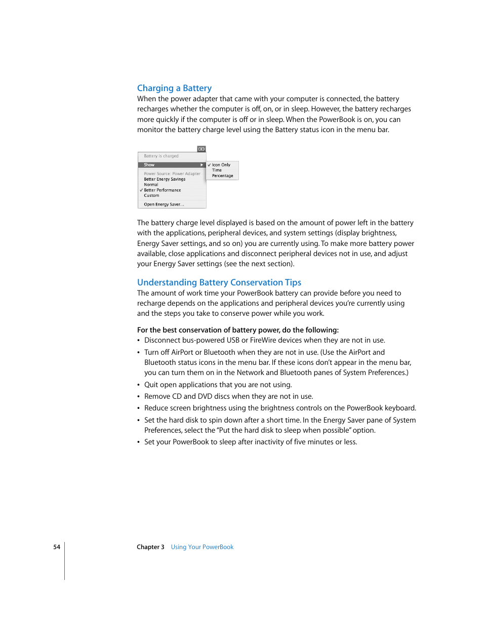 Apple PowerBook G4 (15-inch, Double Layer Super Drive) User Manual | Page 54 / 112