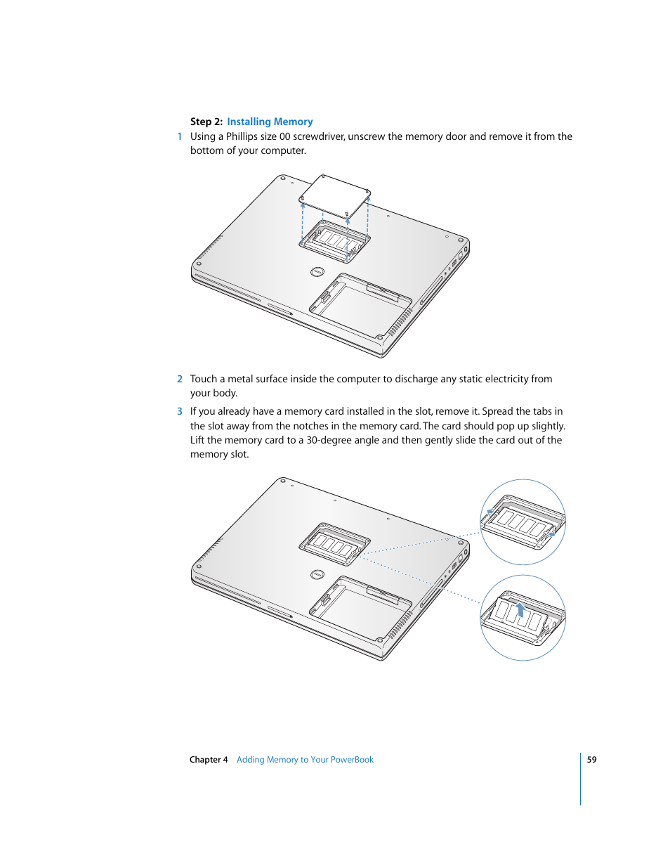 Apple PowerBook G4 (15-inch, Double Layer Super Drive) User Manual | Page 59 / 112