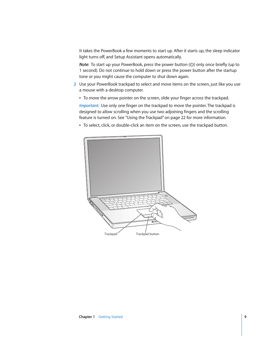 Apple PowerBook G4 (15-inch, Double Layer Super Drive) User Manual | Page 9 / 112
