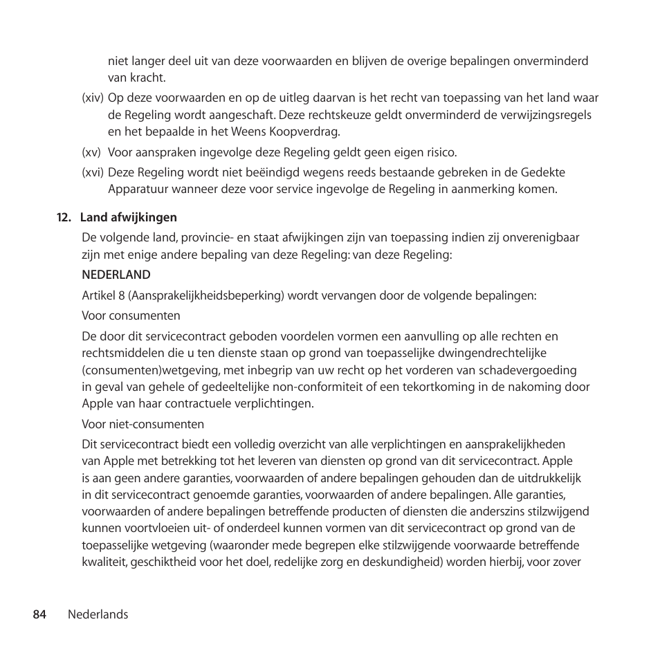 Apple AppleCare Protection Plan for iPhone User Manual | Page 84 / 88