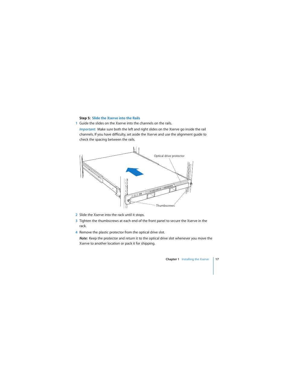 Apple Xserve (Early 2008) User Manual | Page 17 / 60