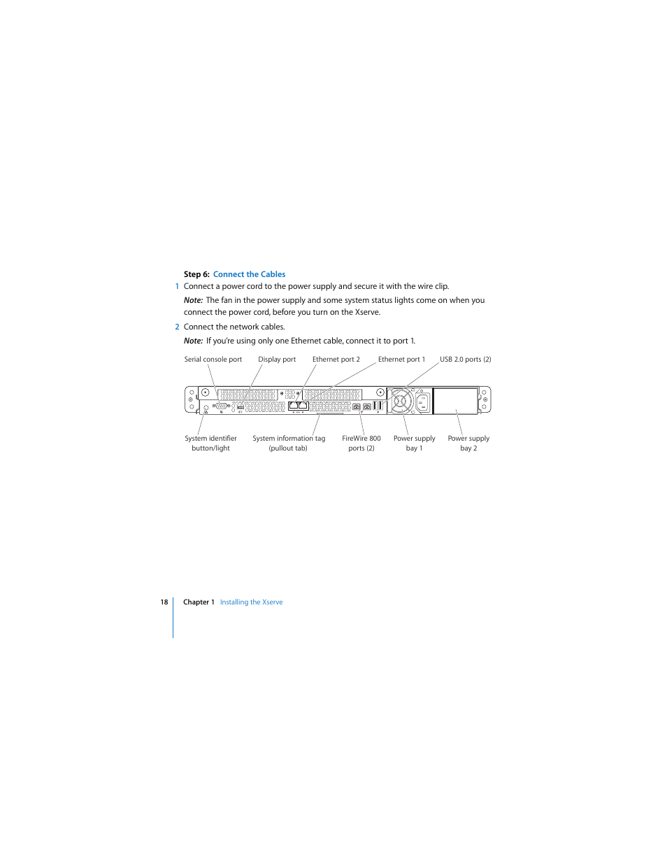 Apple Xserve (Early 2008) User Manual | Page 18 / 60