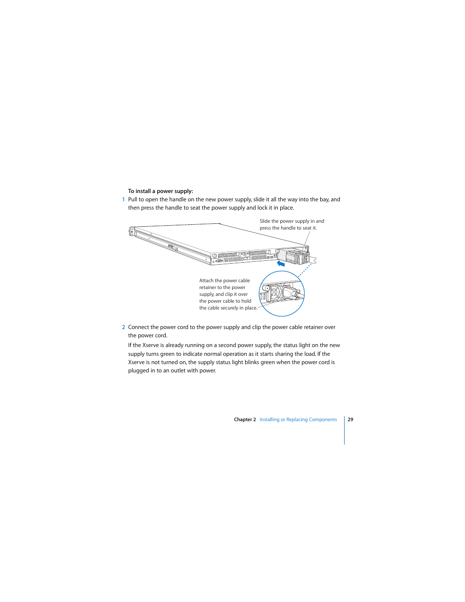 Apple Xserve (Early 2008) User Manual | Page 29 / 60