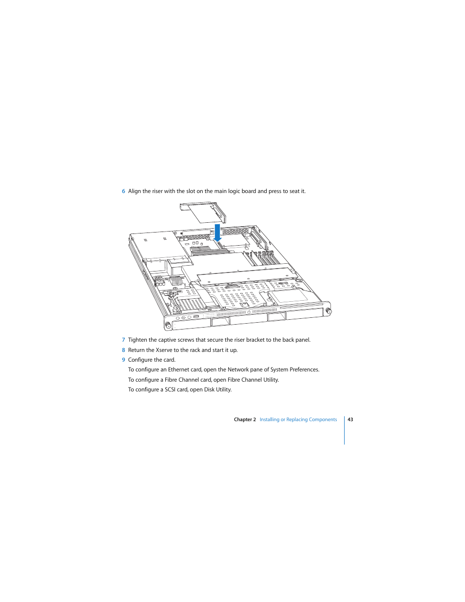 Apple Xserve (Early 2008) User Manual | Page 43 / 60