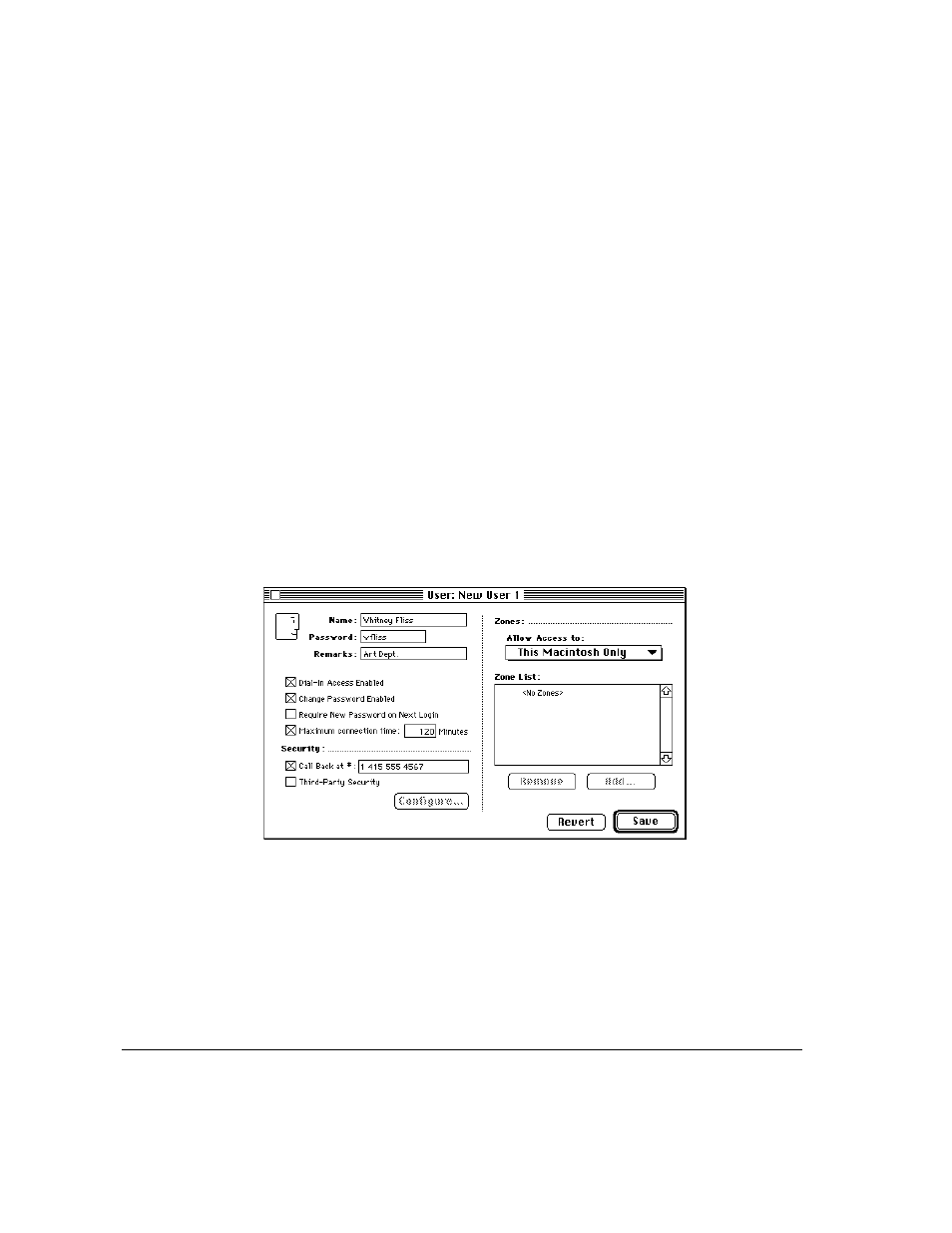 Apple Remote Access MultiPort Server User Manual | Page 36 / 113