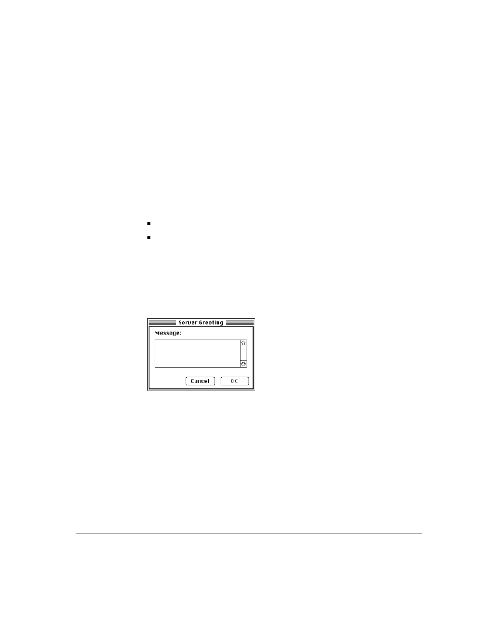 Sending information to users | Apple Remote Access MultiPort Server User Manual | Page 85 / 113