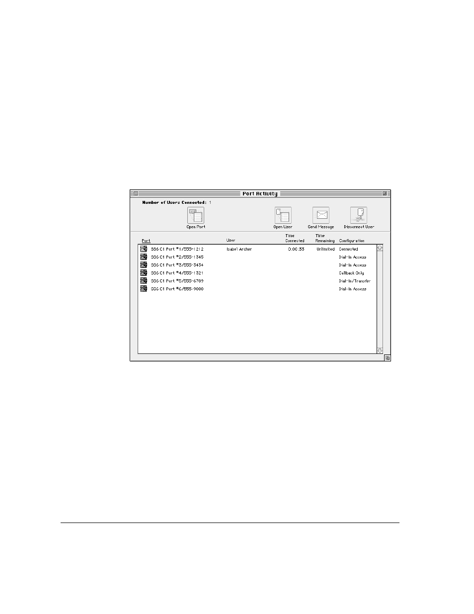 Apple Remote Access MultiPort Server User Manual | Page 86 / 113