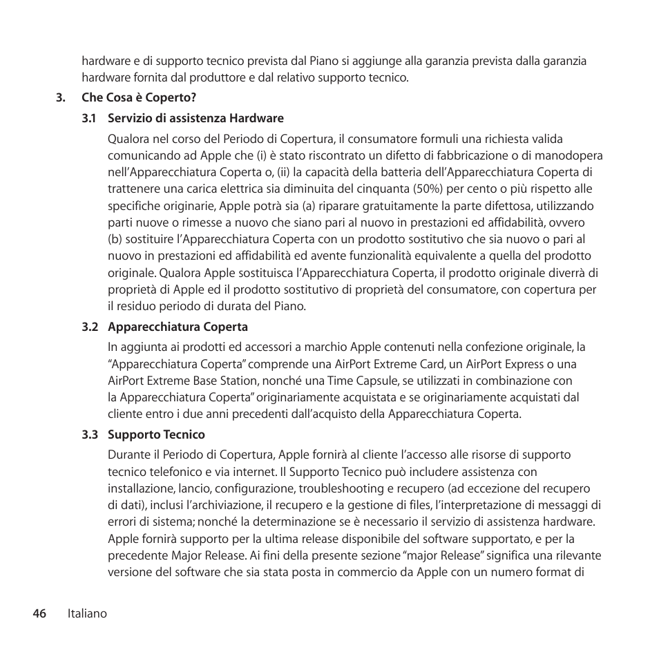 Apple AppleCare Protection Plan for iPad User Manual | Page 46 / 96