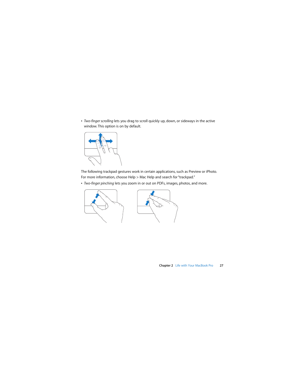Apple MacBook Pro (Early 2008) User Manual | Page 27 / 80
