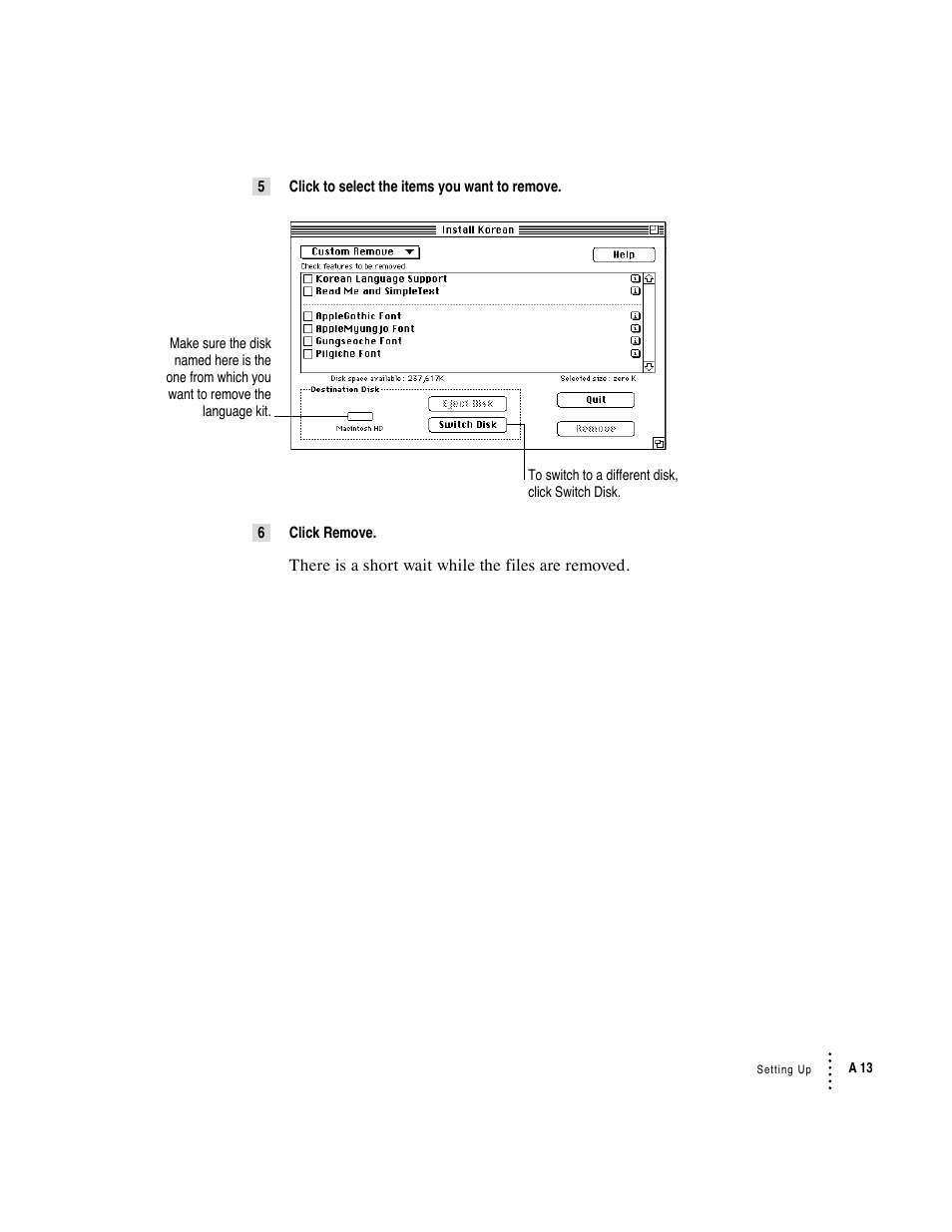 Apple Macintosh Korean Language Kit User Manual | Page 13 / 31