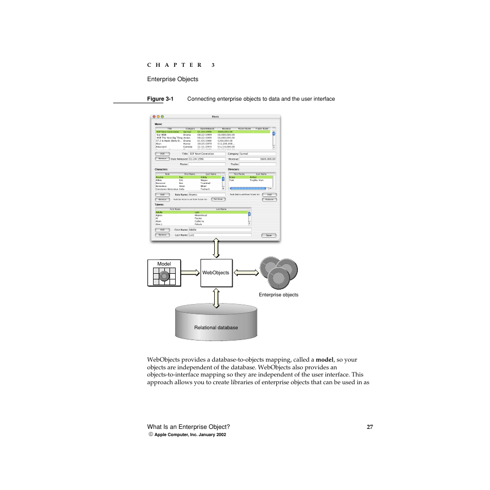 Figure 3-1 | Apple WebObjects 5 User Manual | Page 27 / 108