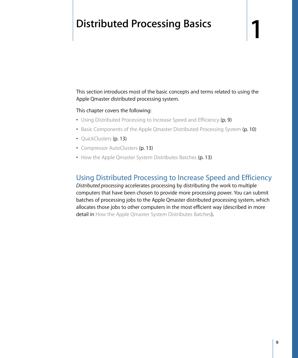 Distributed processing basics | Apple Qmaster 3 User Manual | Page 9 / 94