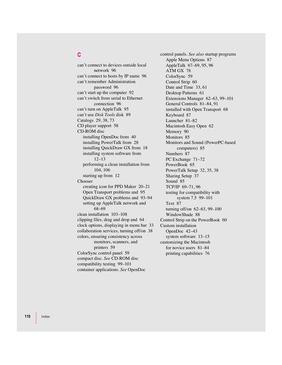 Apple Macintosh System 7.5 User Manual | Page 118 / 126