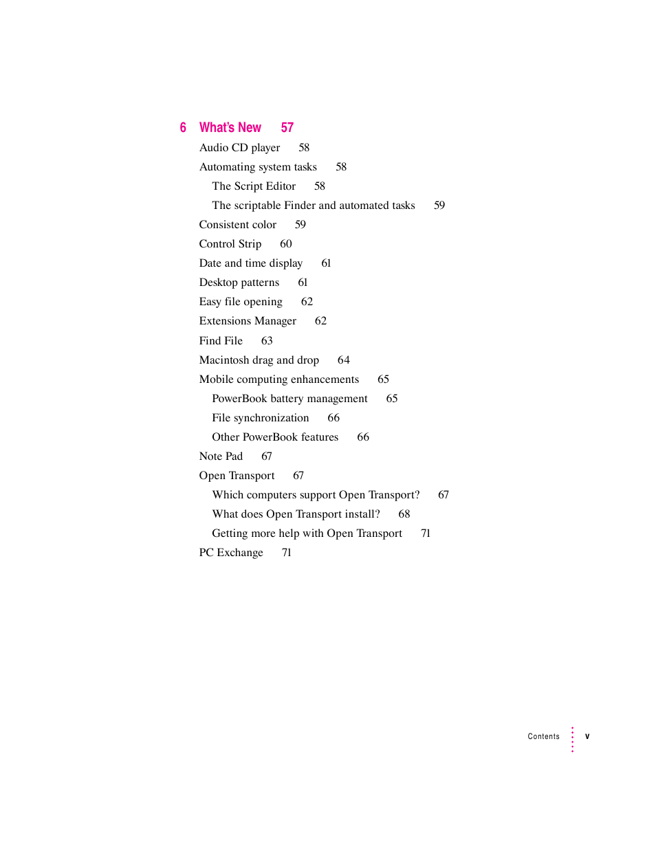 Apple Macintosh System 7.5 User Manual | Page 5 / 126