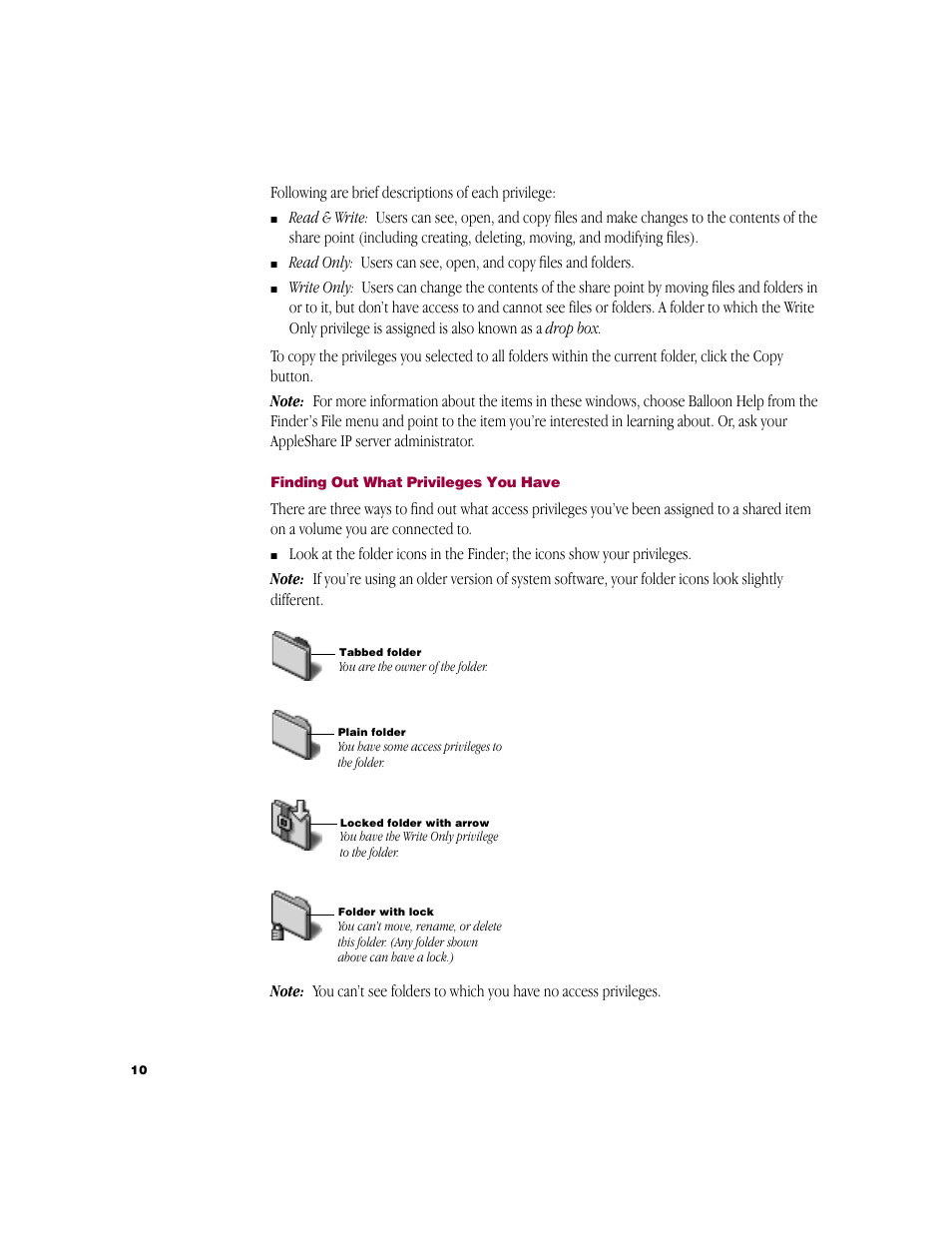 Apple AppleShare (AppleShare IP) Client 3.8 User Manual | Page 10 / 12