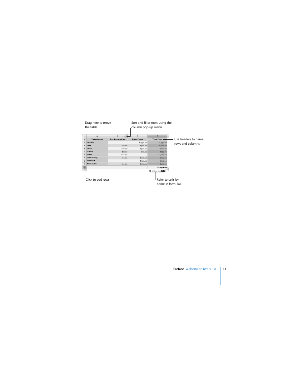 Apple iWork '08 User Manual | Page 11 / 132