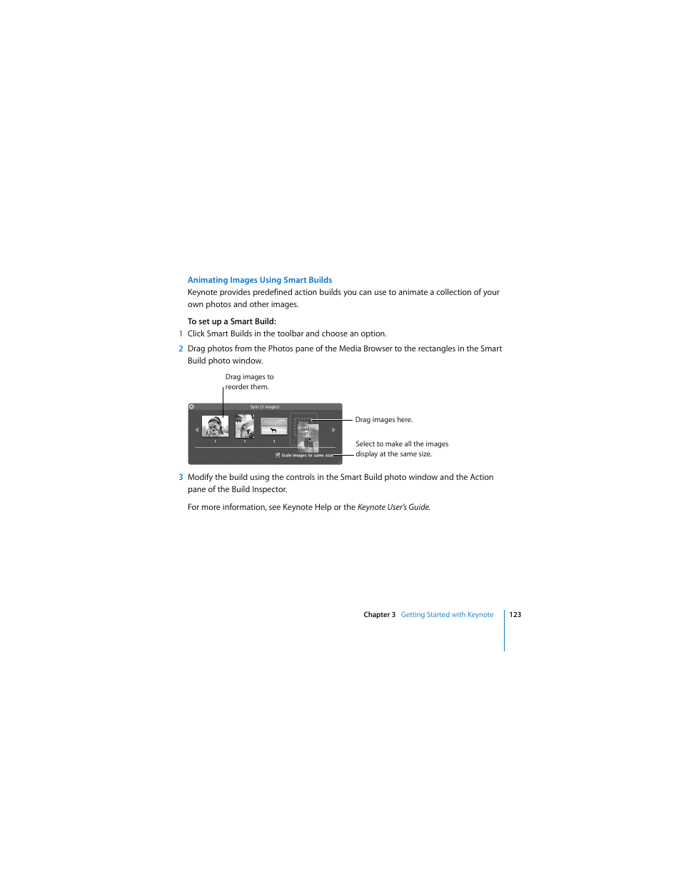 Apple iWork '08 User Manual | Page 123 / 132