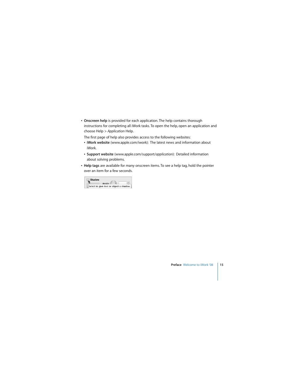 Apple iWork '08 User Manual | Page 15 / 132