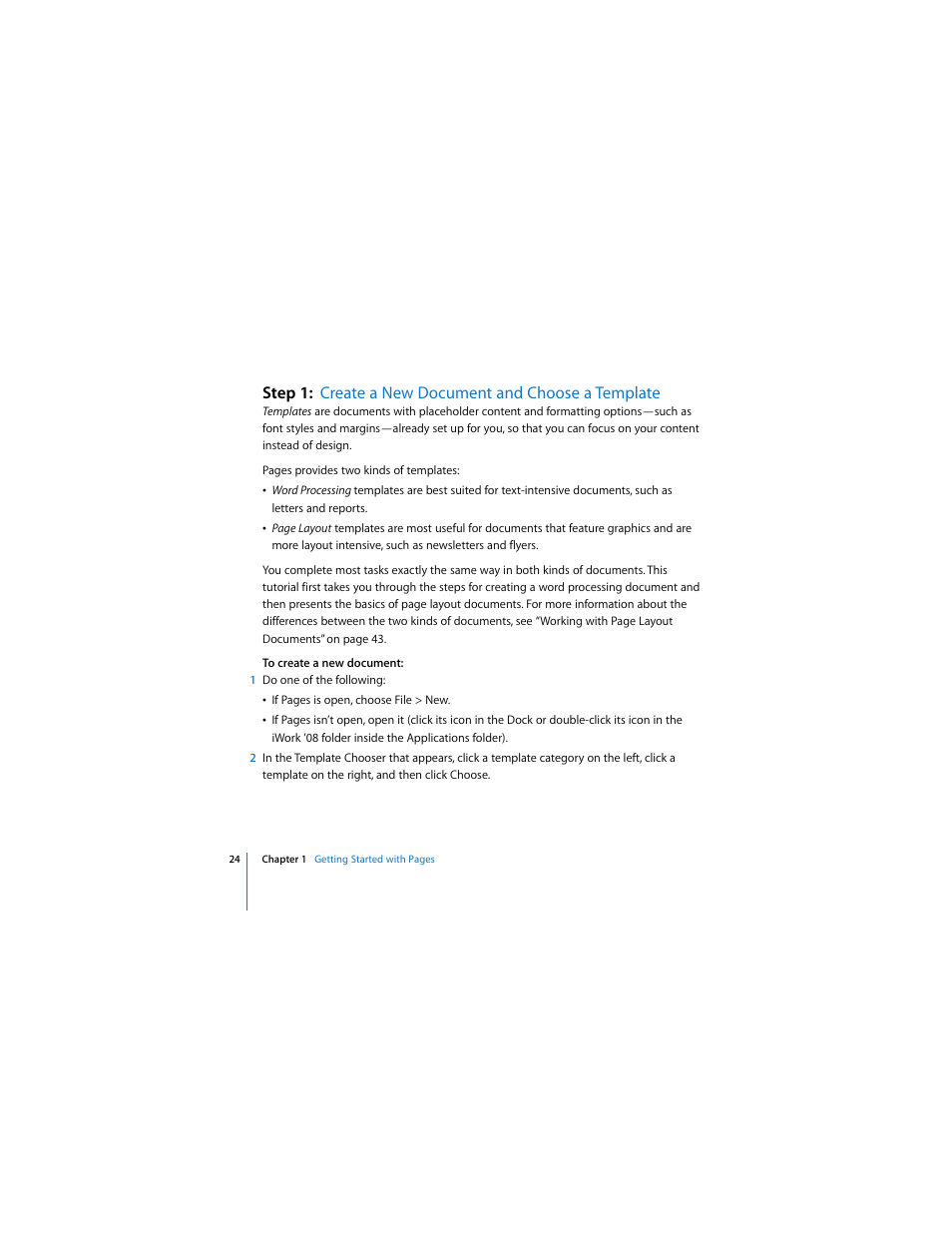 Apple iWork '08 User Manual | Page 24 / 132