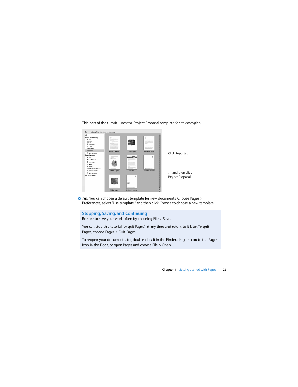 Apple iWork '08 User Manual | Page 25 / 132