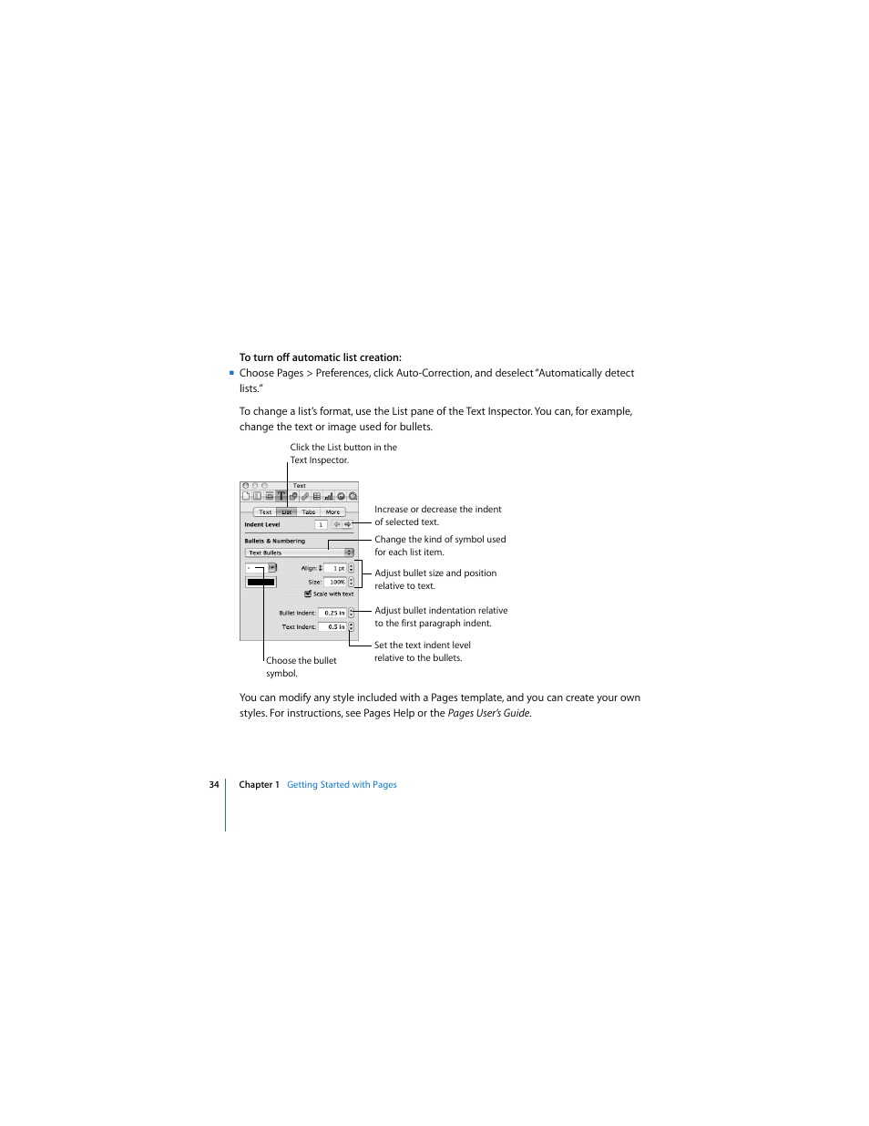 Apple iWork '08 User Manual | Page 34 / 132