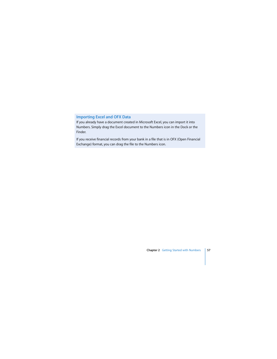 Apple iWork '08 User Manual | Page 57 / 132
