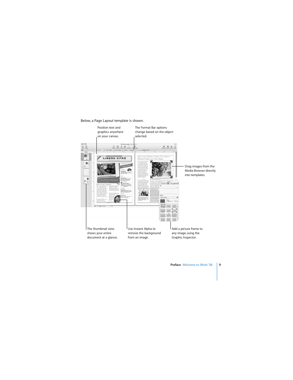 Apple iWork '08 User Manual | Page 9 / 132