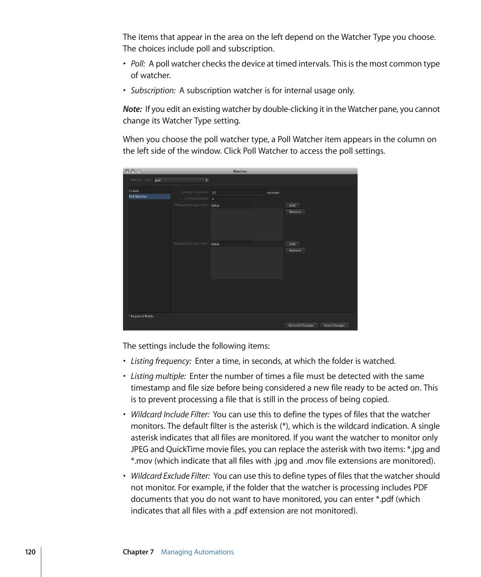 Apple Final Cut Server 1.5 User Manual | Page 120 / 140