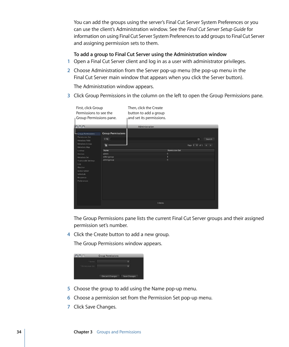 Apple Final Cut Server 1.5 User Manual | Page 34 / 140