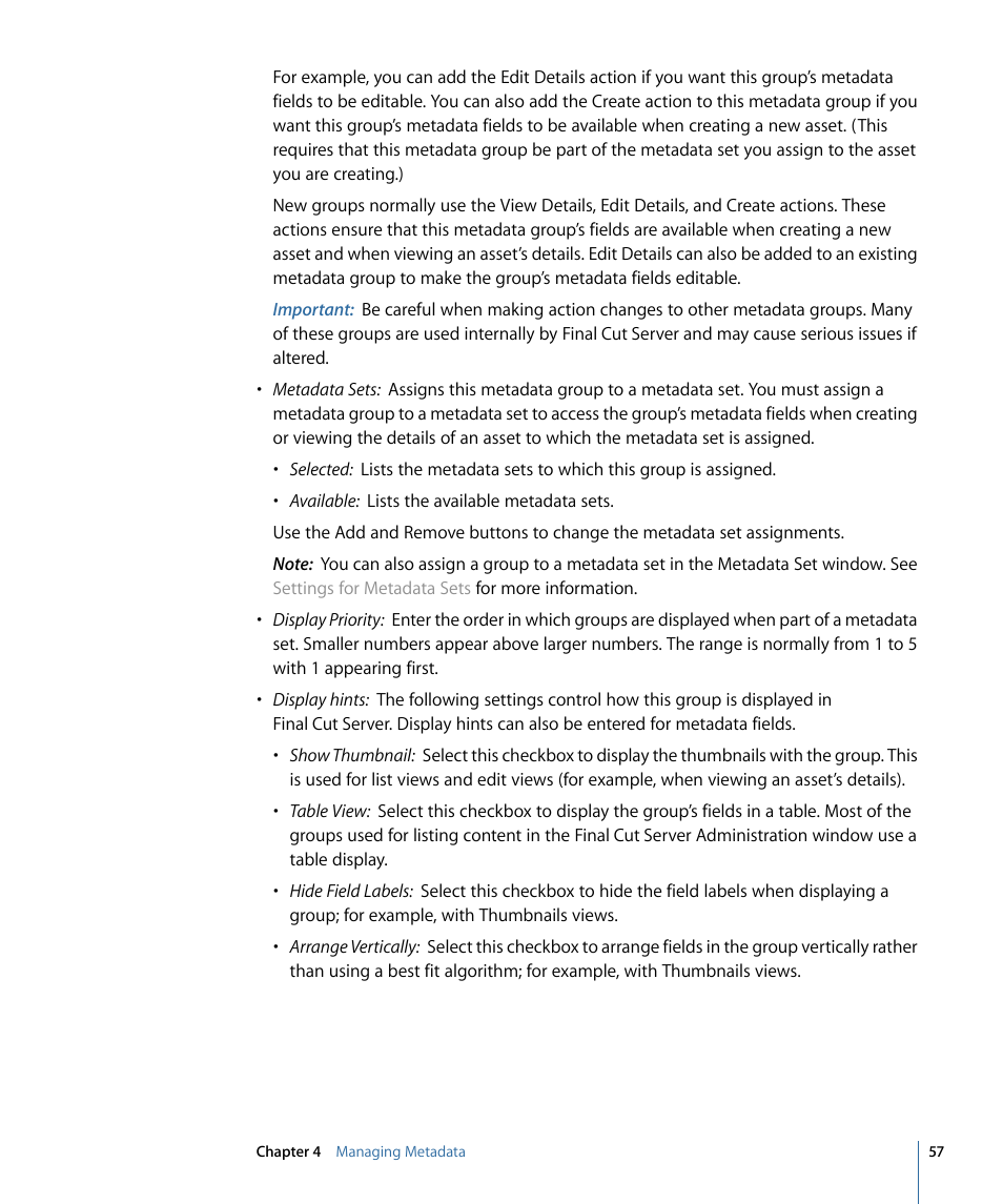 Apple Final Cut Server 1.5 User Manual | Page 57 / 140