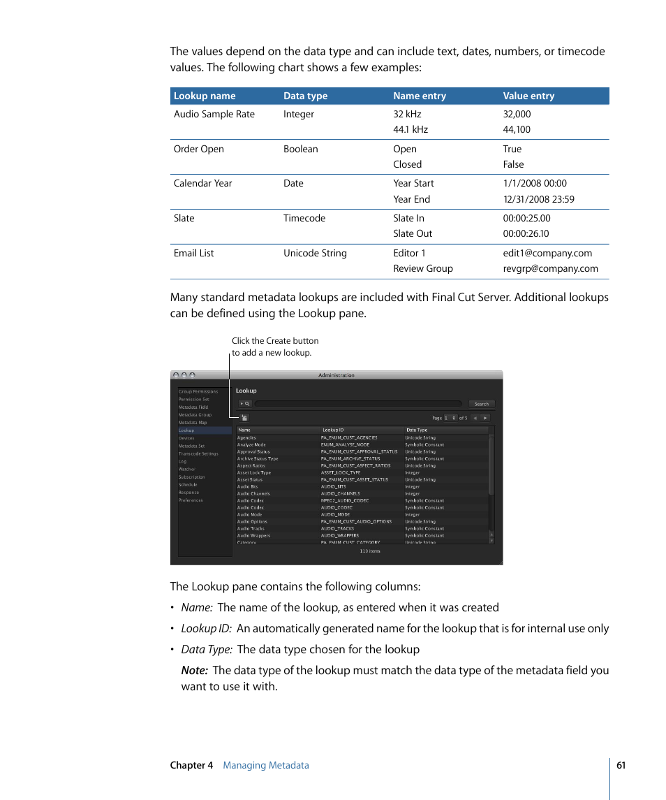 Apple Final Cut Server 1.5 User Manual | Page 61 / 140