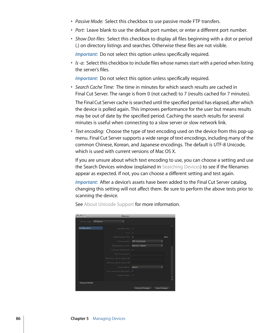 Apple Final Cut Server 1.5 User Manual | Page 86 / 140