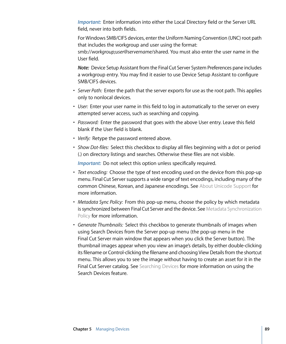 Apple Final Cut Server 1.5 User Manual | Page 89 / 140