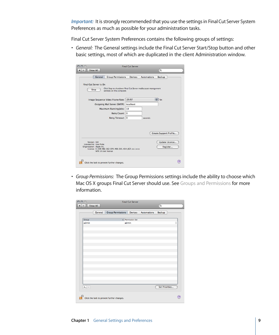 Apple Final Cut Server 1.5 User Manual | Page 9 / 140