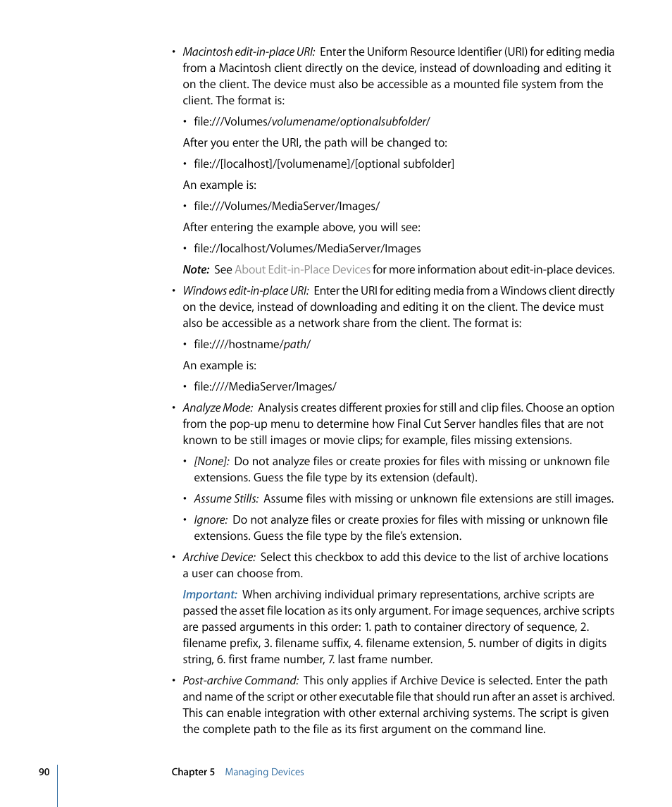 Apple Final Cut Server 1.5 User Manual | Page 90 / 140