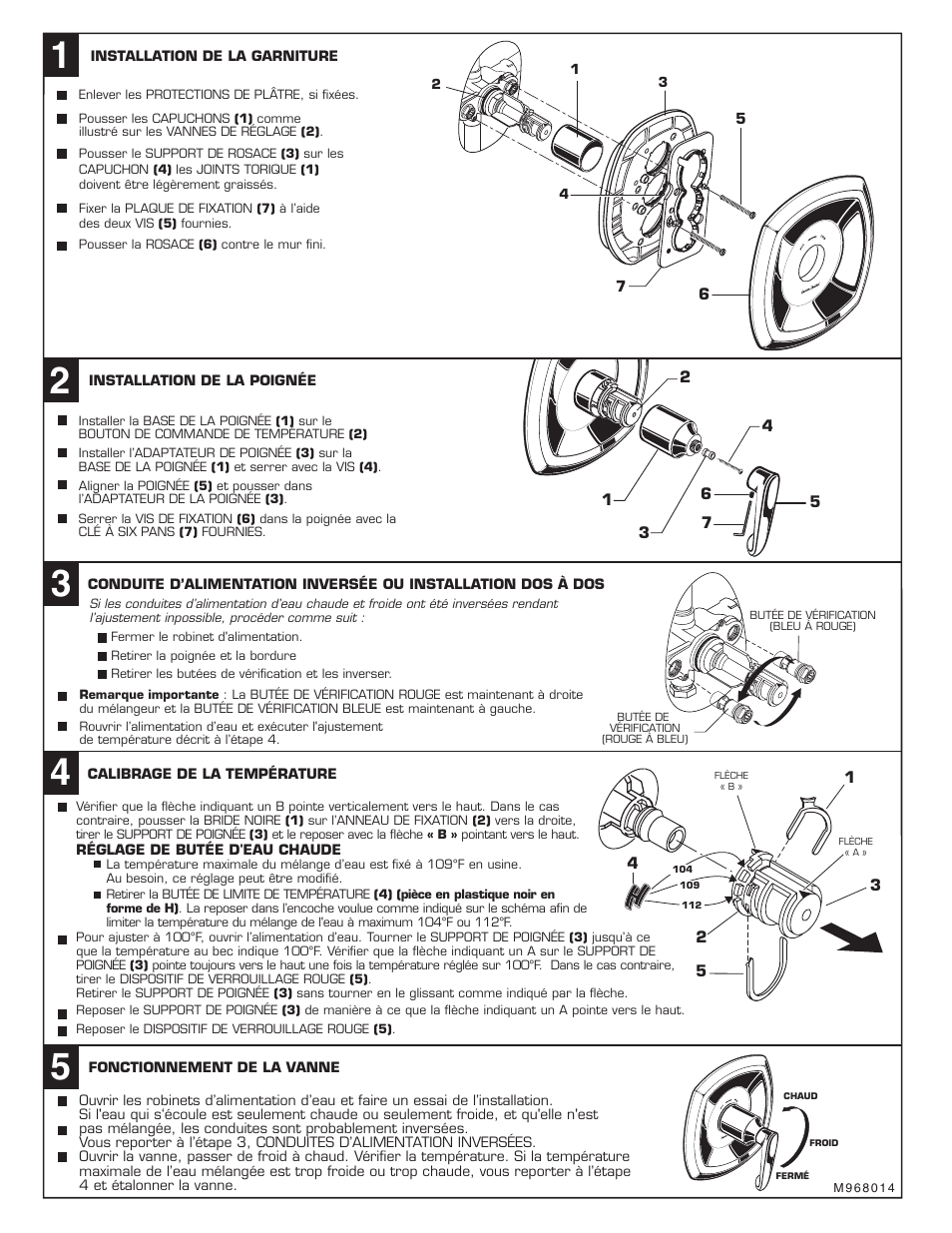 American Standard Copeland T005.730 User Manual | Page 5 / 9