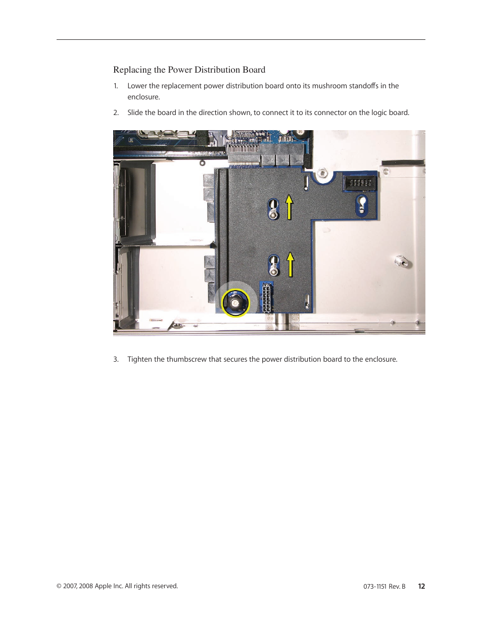 Apple Xserve (Early 2008) DIY Procedure for Xserve RAID Card Battery User Manual | Page 12 / 16