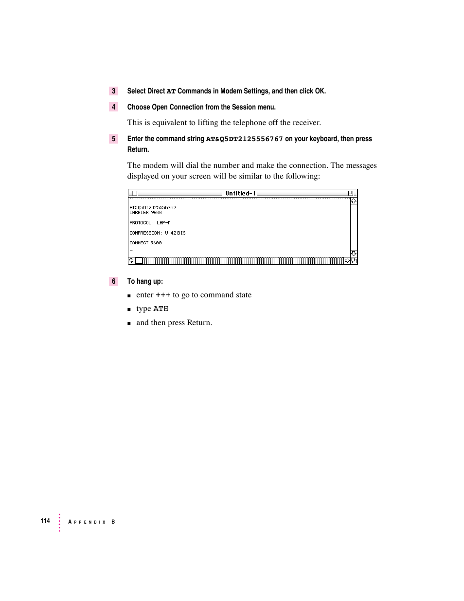 Apple Express Fax/Modem User Manual | Page 126 / 185