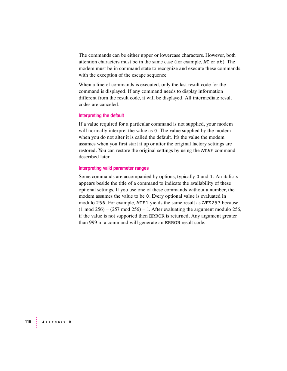 Apple Express Fax/Modem User Manual | Page 128 / 185