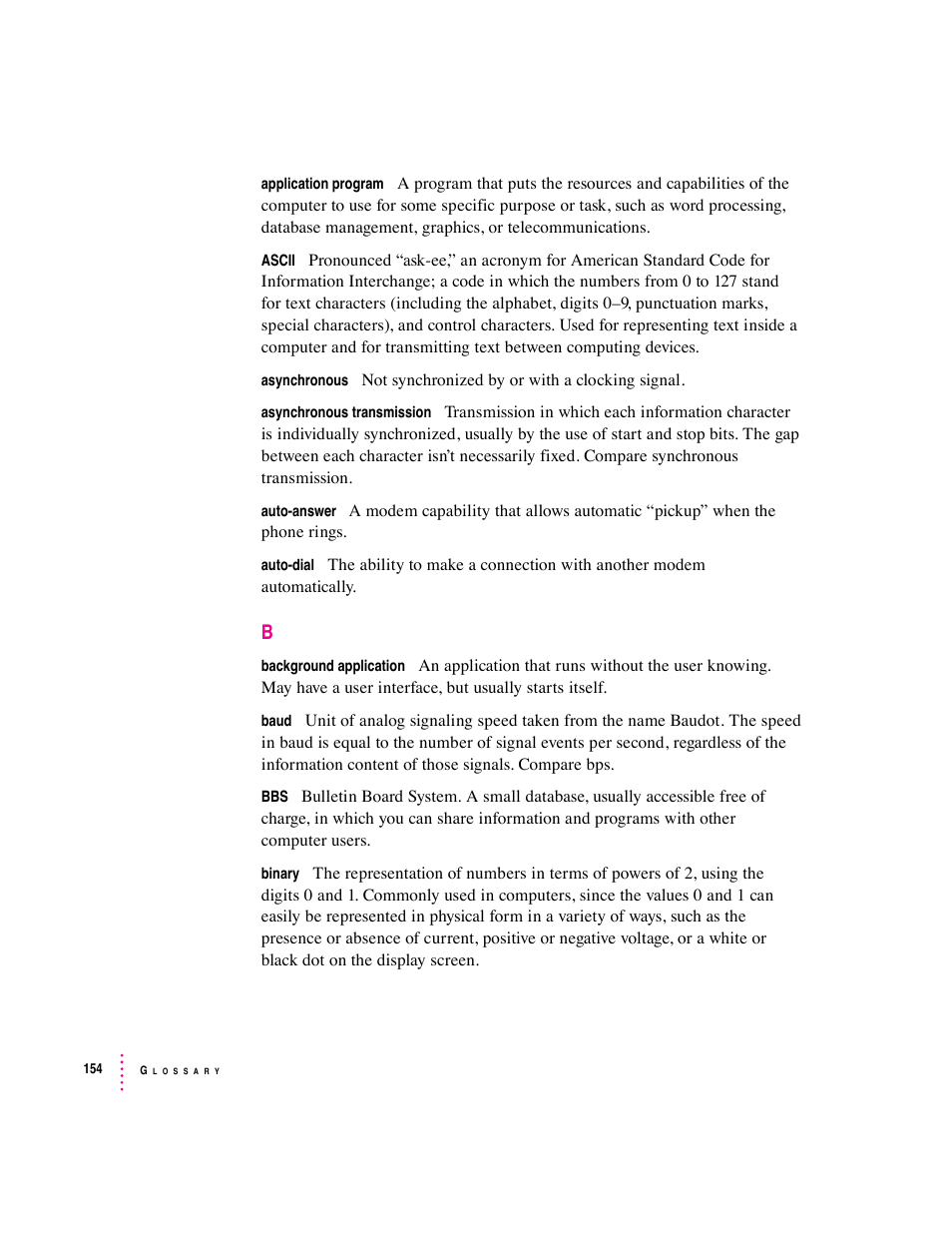 Apple Express Fax/Modem User Manual | Page 166 / 185