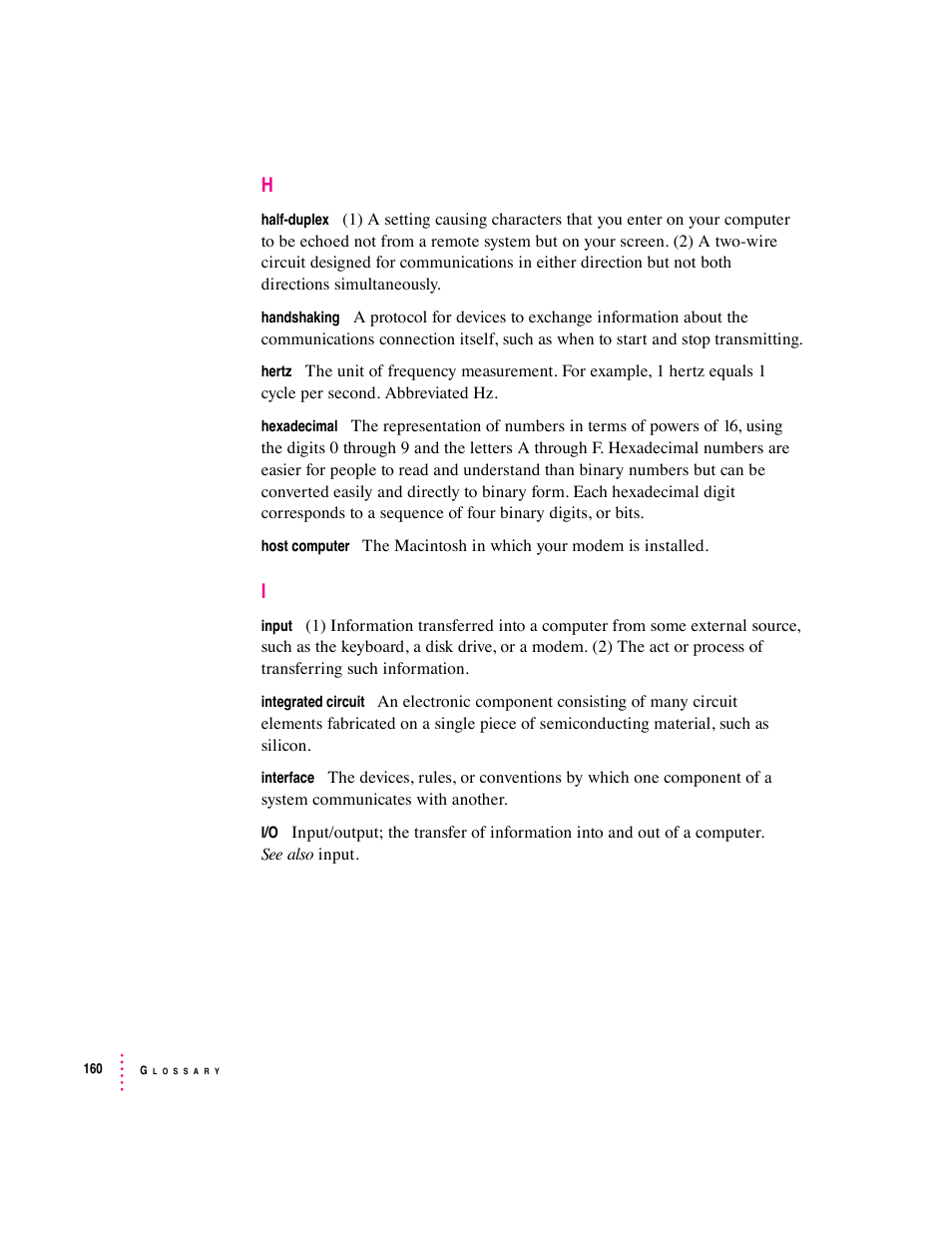 Apple Express Fax/Modem User Manual | Page 172 / 185