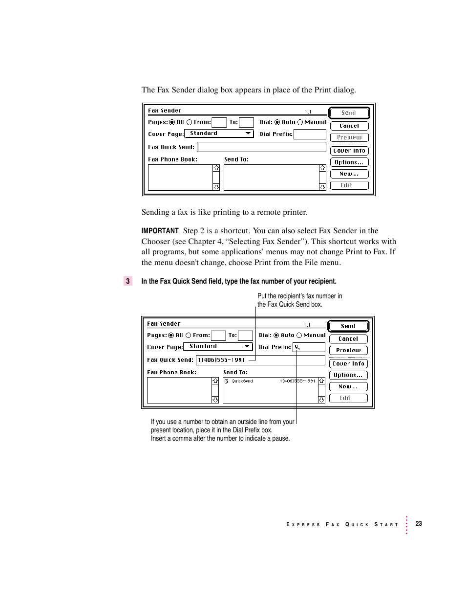 Apple Express Fax/Modem User Manual | Page 35 / 185