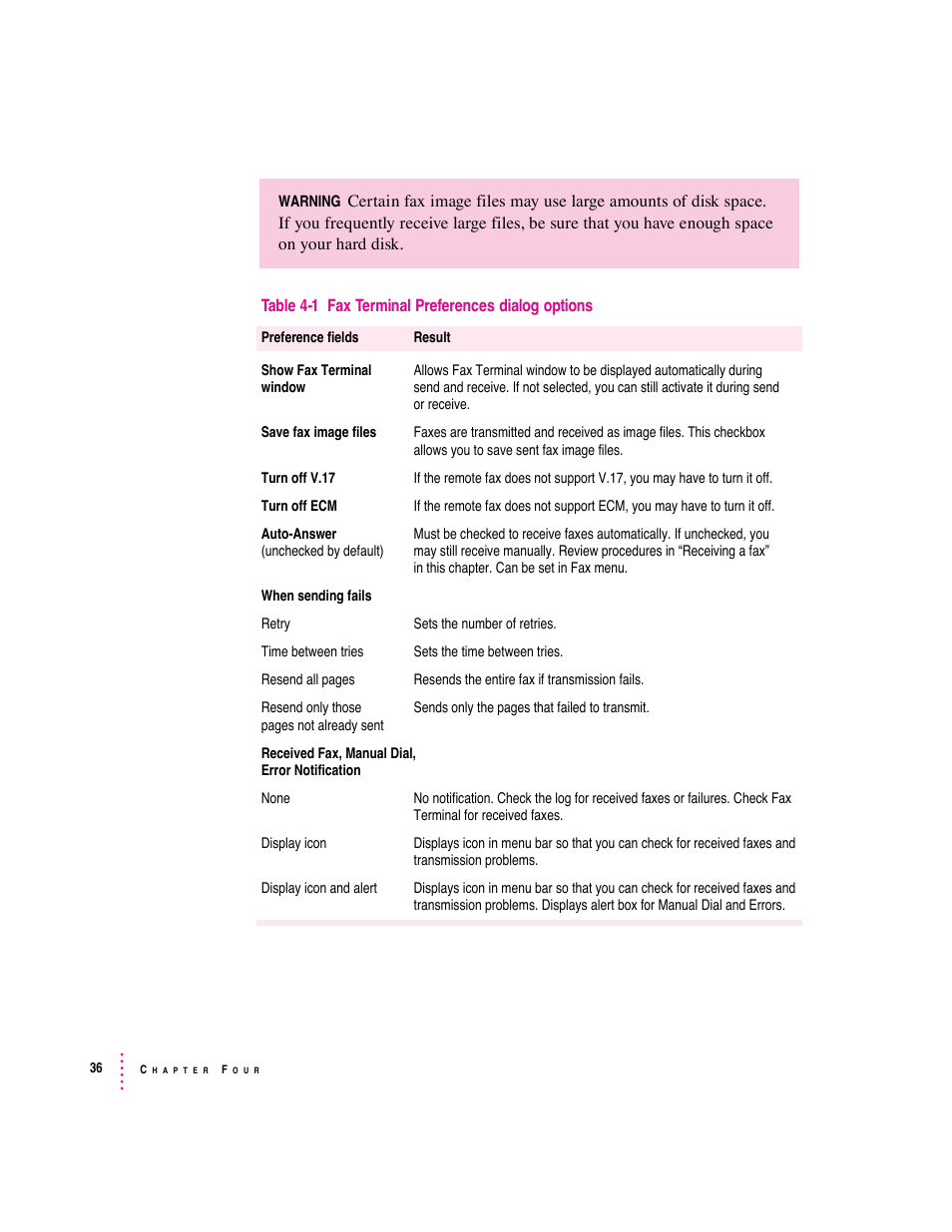 Apple Express Fax/Modem User Manual | Page 48 / 185