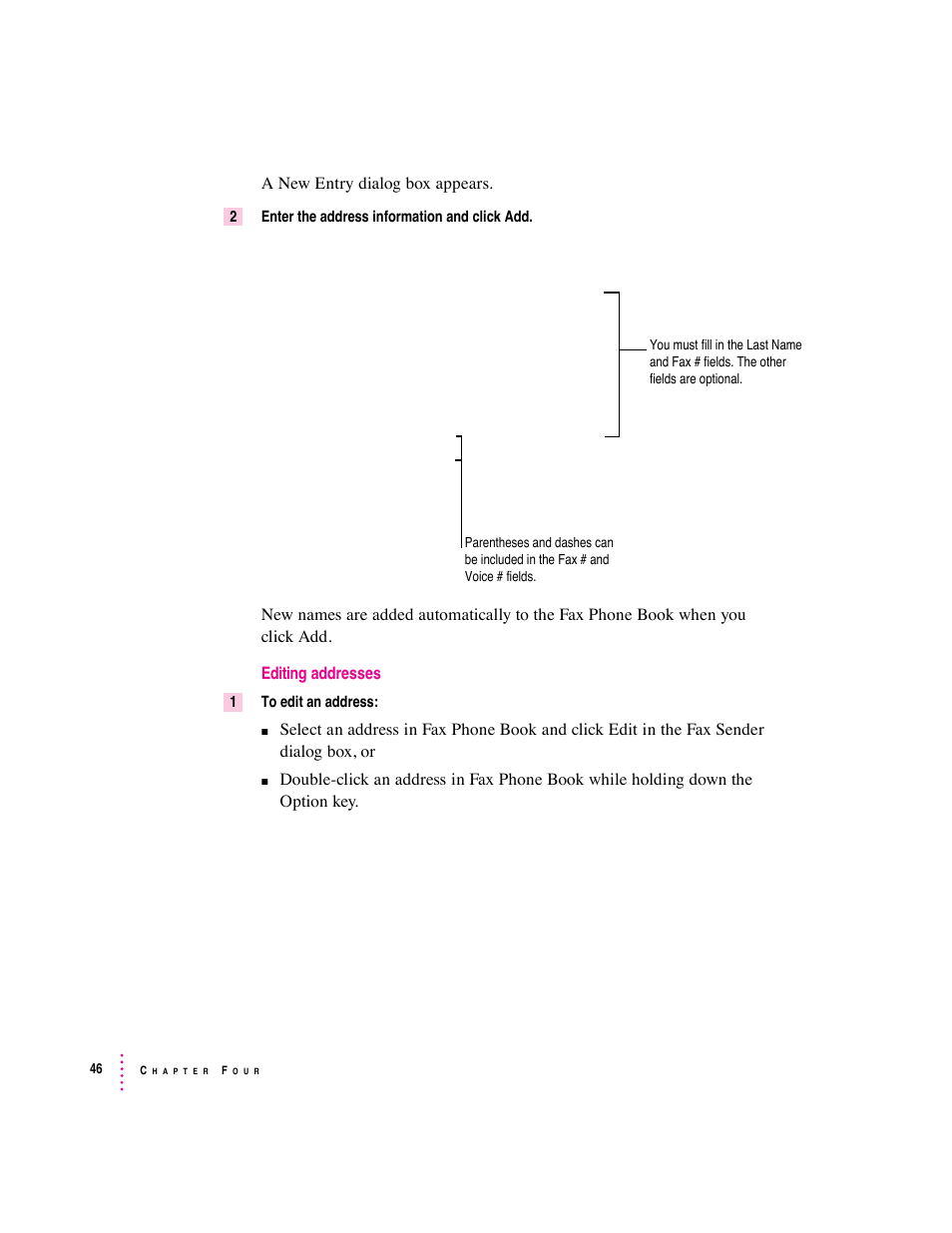 Apple Express Fax/Modem User Manual | Page 58 / 185