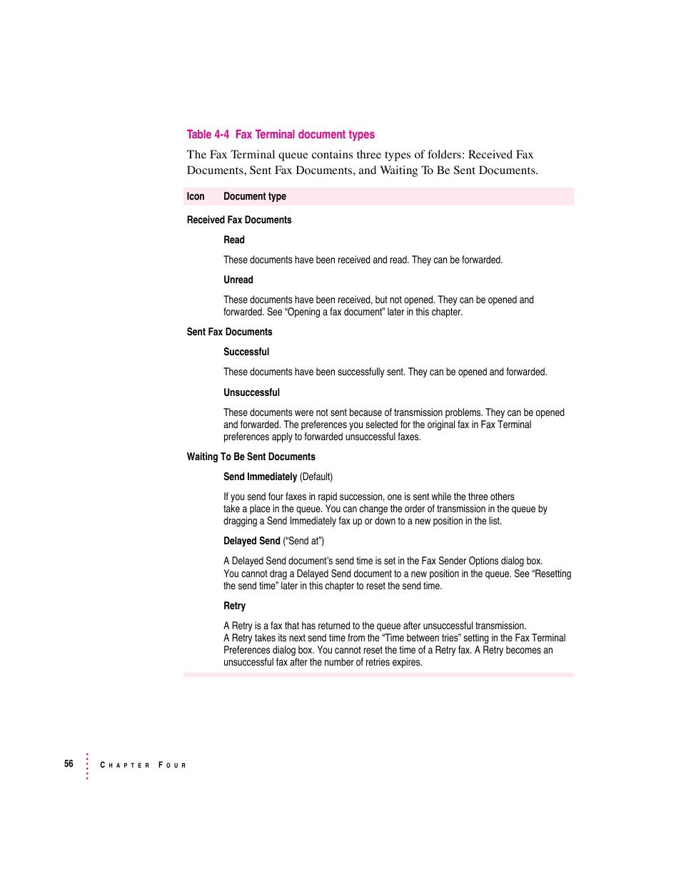 Apple Express Fax/Modem User Manual | Page 68 / 185