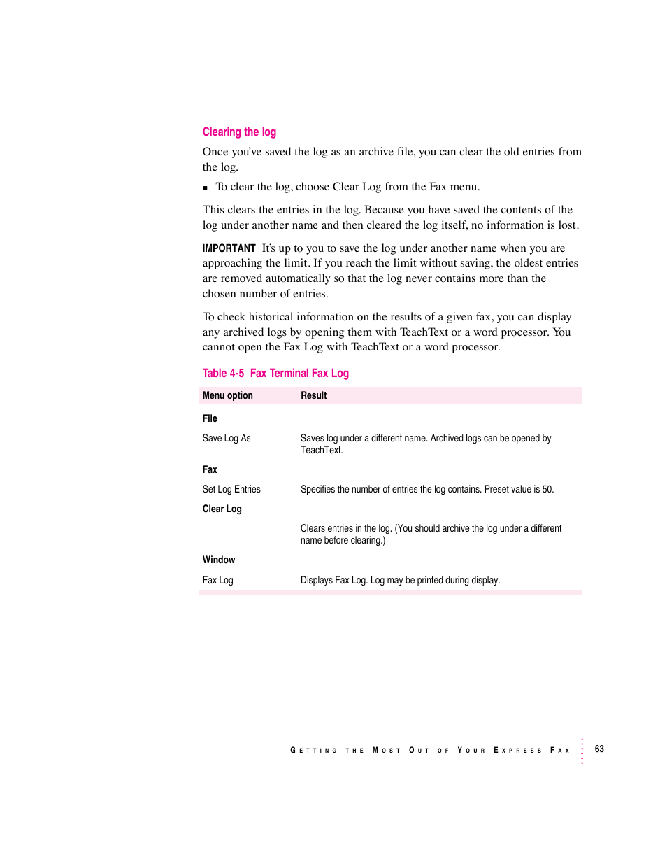 Apple Express Fax/Modem User Manual | Page 75 / 185