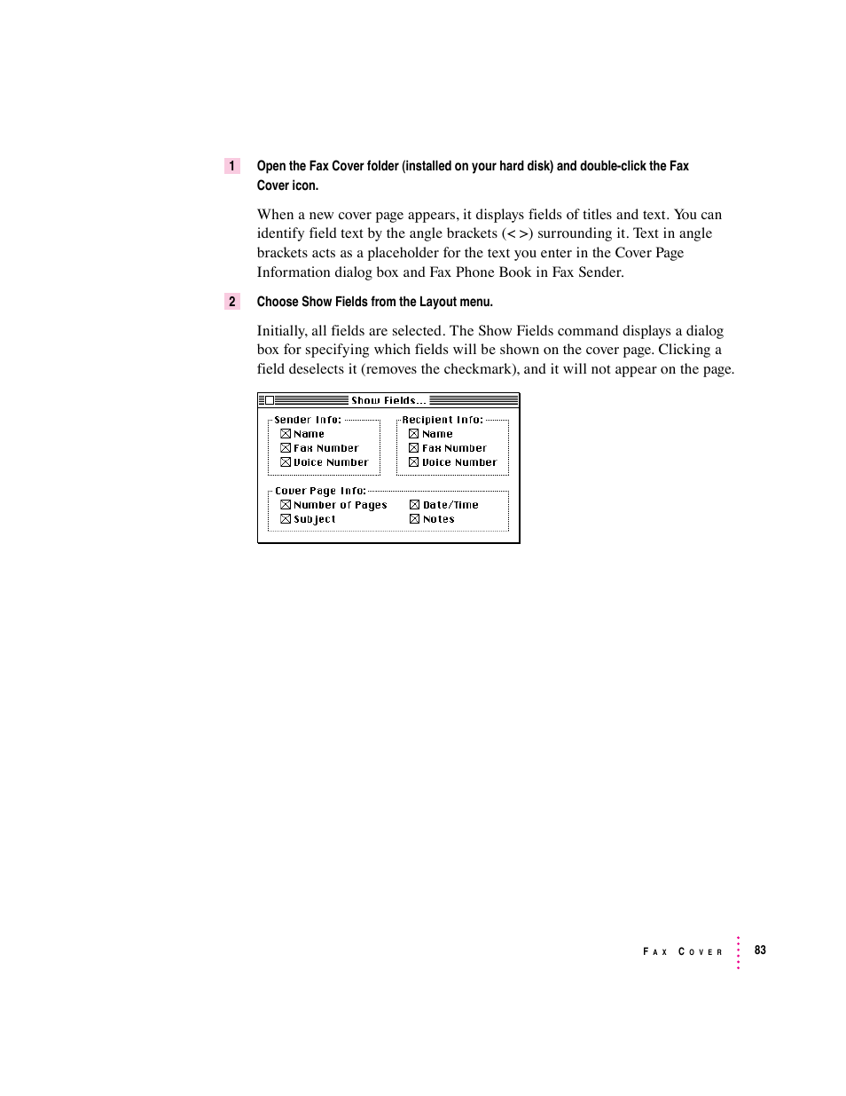 Apple Express Fax/Modem User Manual | Page 95 / 185