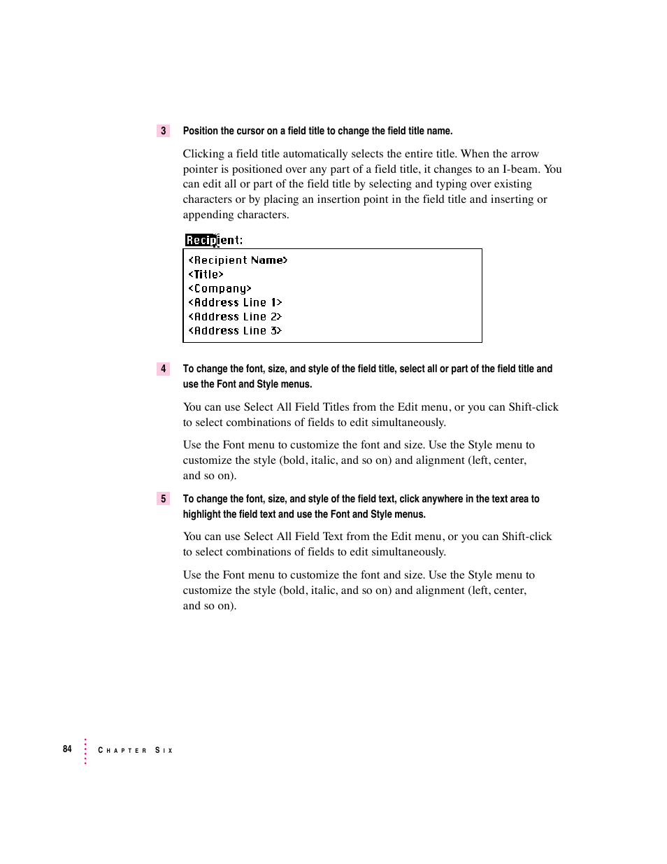 Apple Express Fax/Modem User Manual | Page 96 / 185