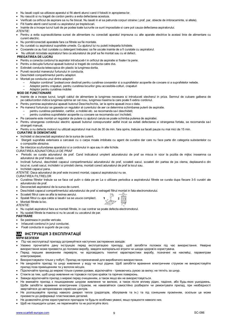 Scarlett SC-086 User Manual | Page 9 / 17