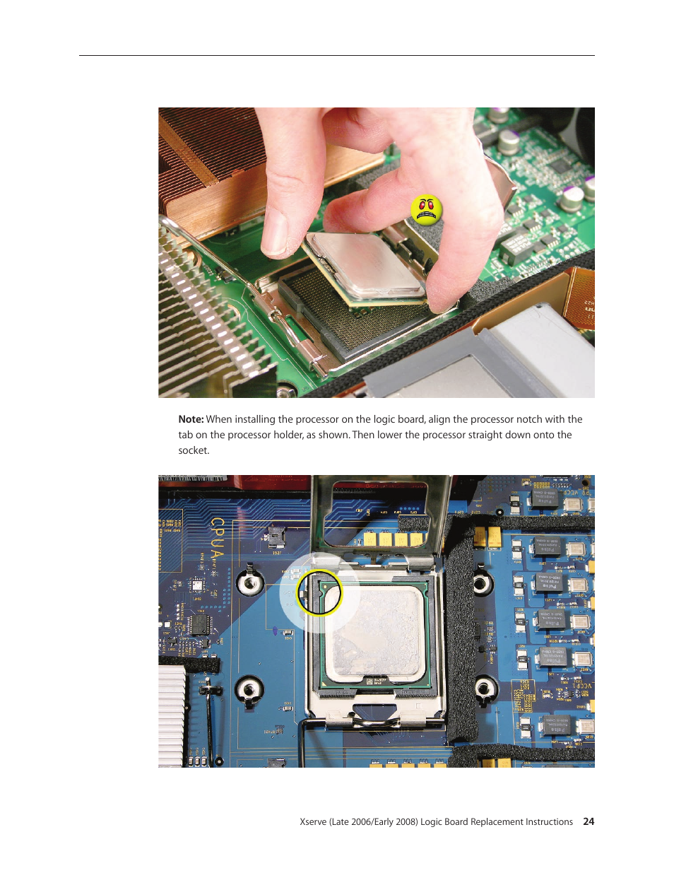Apple Xserve (Early 2008) DIY Procedure for Logic Board User Manual | Page 24 / 31